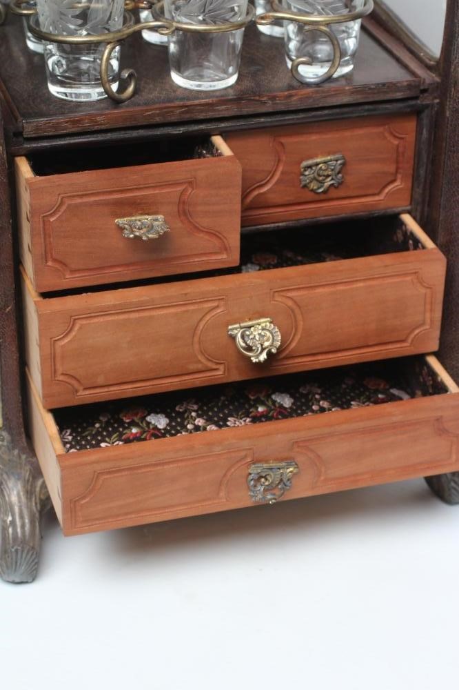 A FRENCH NOVELTY LIQUEUR CABINET Image