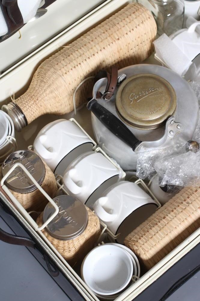 TWO GARRISON PICNIC HAMPERS Image