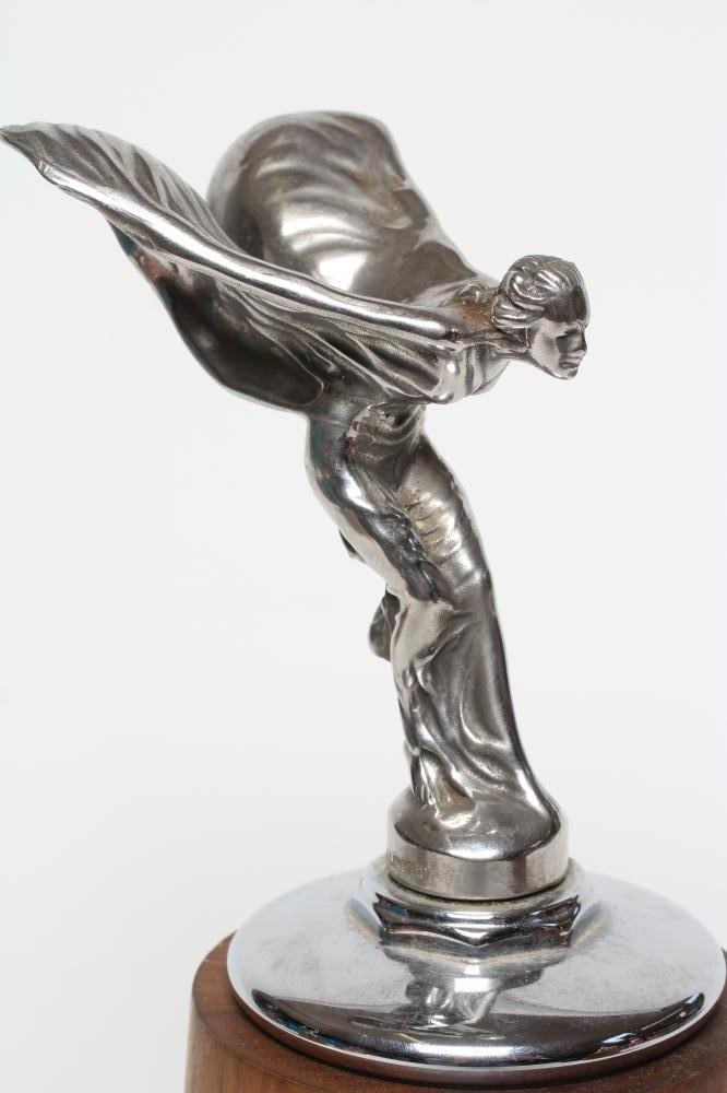 A SPIRIT OF ECSTASY CAR MASCOT Image