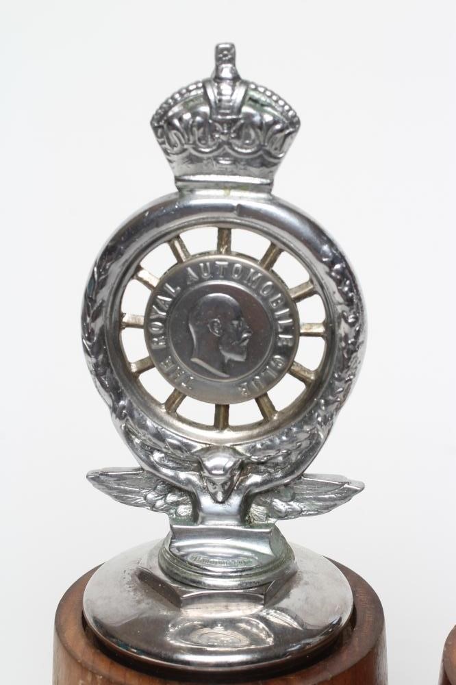 THREE CAR MASCOTS Image