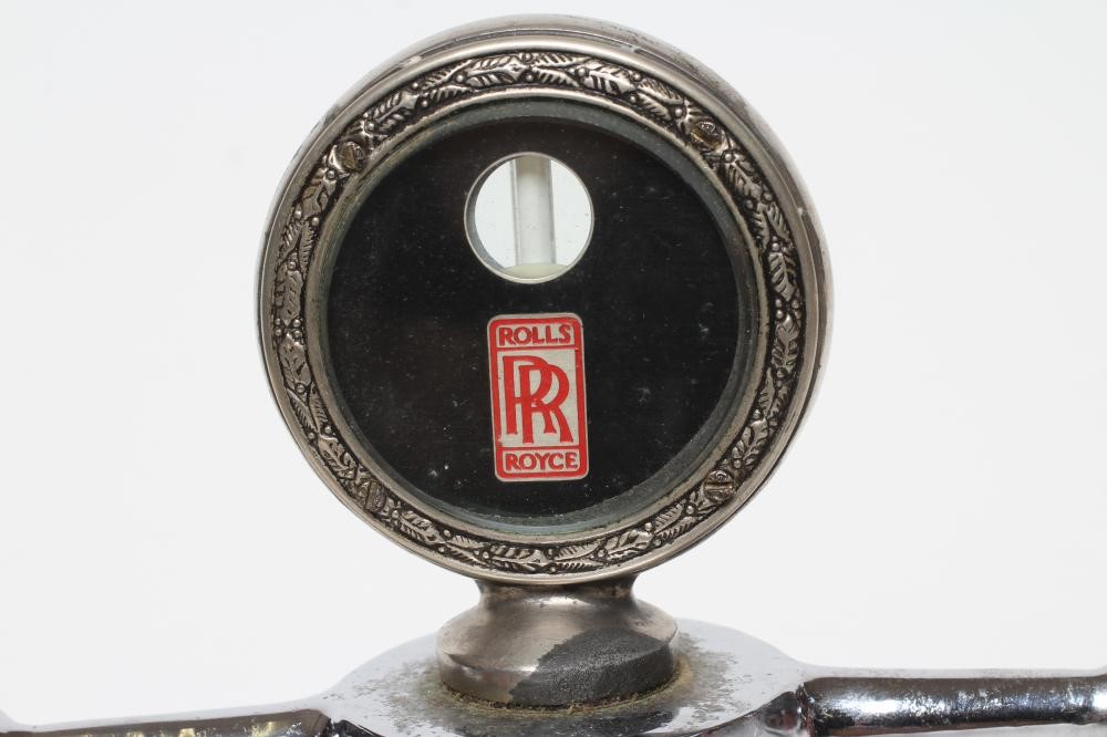 A ROLLS ROYCE THERMOMETER CAR MASCOT Image