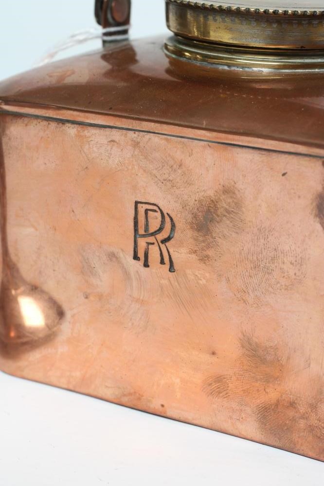 A ROLLS ROYCE BRASS AND COPPER KETTLE Image