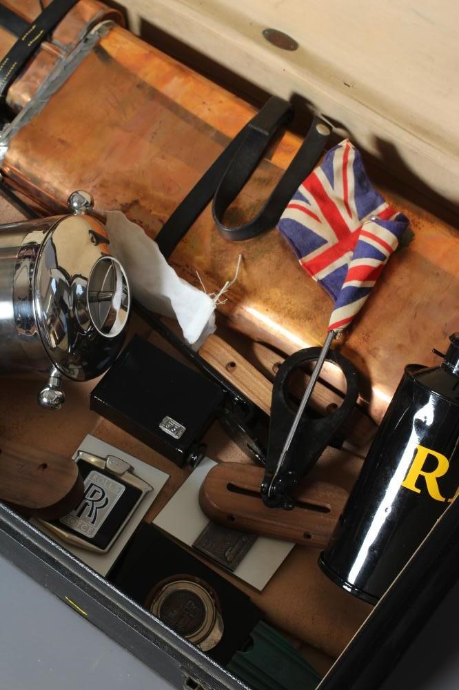 TWO VINTAGE CAR TRUNKS BY BROOKS AND BREXTON Image