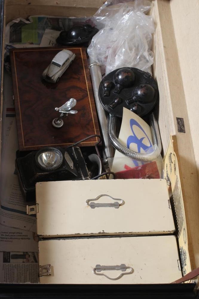 TWO VINTAGE CAR TRUNKS BY BROOKS AND BREXTON Image