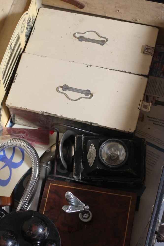 TWO VINTAGE CAR TRUNKS BY BROOKS AND BREXTON Image