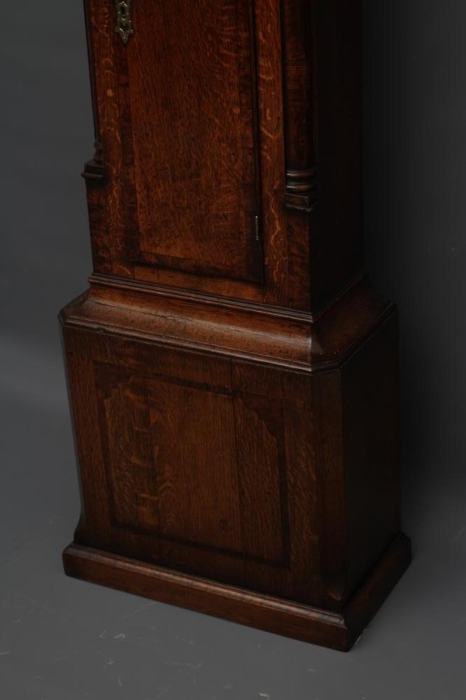 AN OAK LONGCASE CLOCK Image