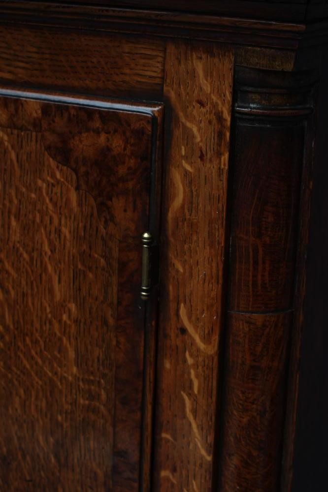 AN OAK LONGCASE CLOCK Image