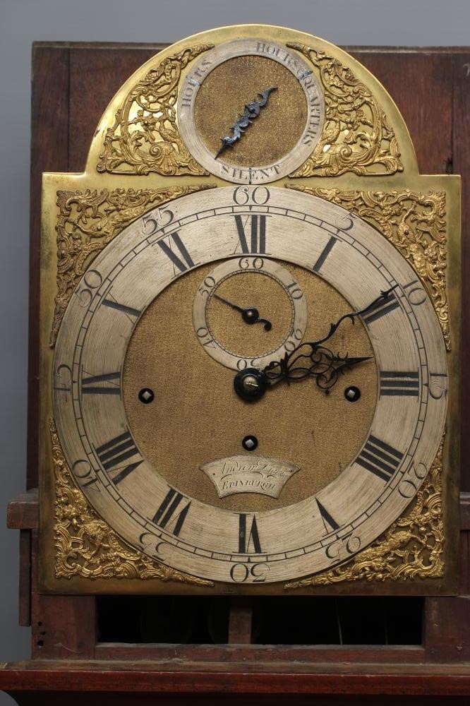 A MAHOGANY LONGCASE CLOCK by Andrew Dickie Image