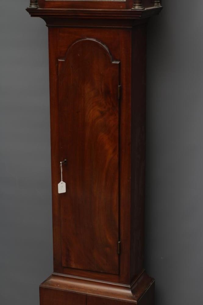 A MAHOGANY LONGCASE CLOCK by Andrew Dickie Image