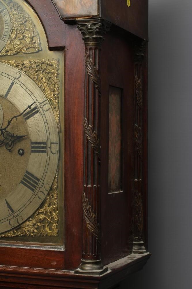 A MAHOGANY LONGCASE CLOCK by Andrew Dickie Image