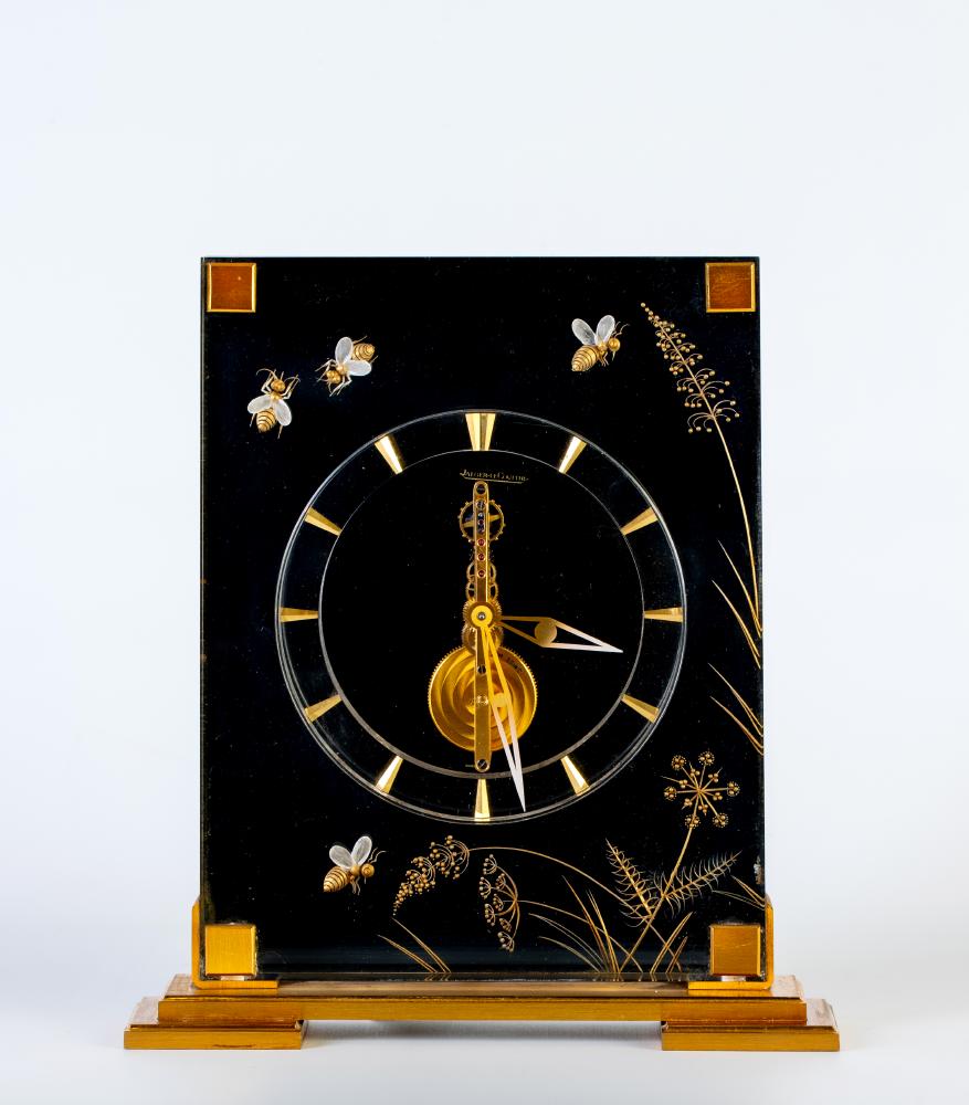 A JAEGER-LECOULTRE MANTEL TIMEPIECE Image