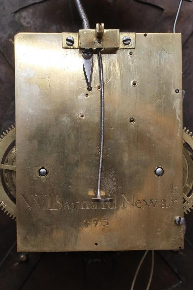 AN OAK LONGCASE CLOCK Image