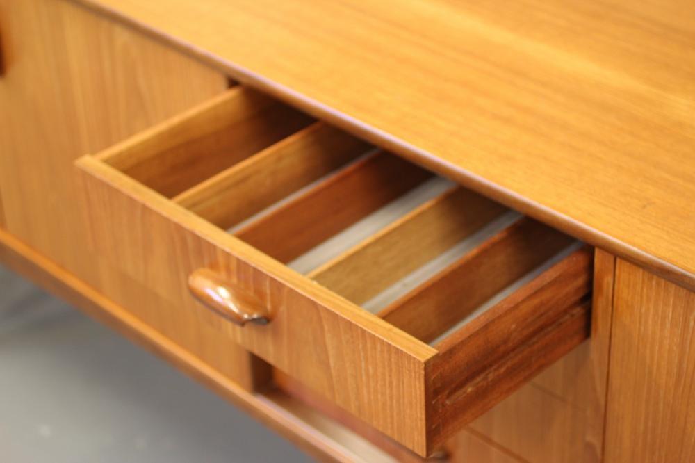 A G PLAN TEAK LOW SIDEBOARD Image