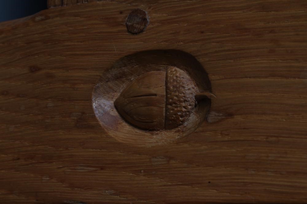 AN ALAN GRAINGER ADZED OAK PANELLED CHEST Image