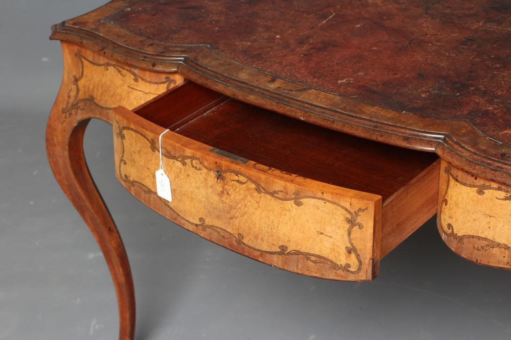 A LOUIS XVI STYLE BUREAU PLAT Image