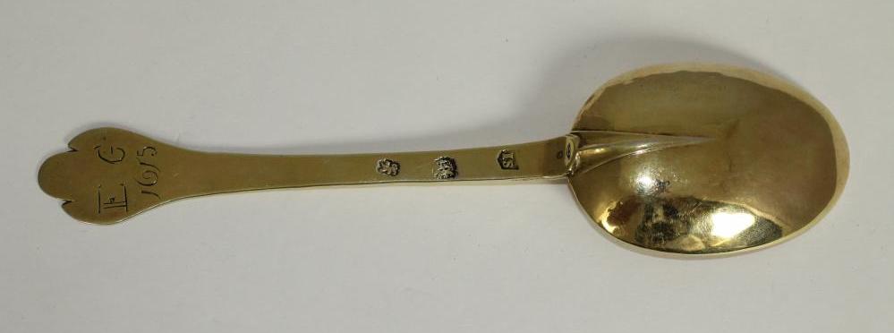 A CHARLES II SILVER SPOON Image