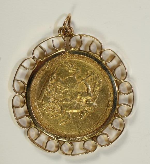 A GEORGE III GOLD SOVEREIGN Image