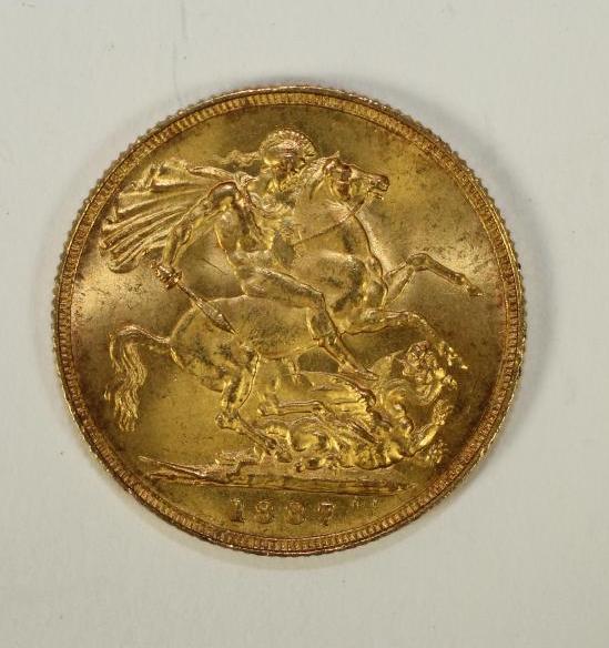 A VICTORIA JH GOLD SOVEREIGN Image