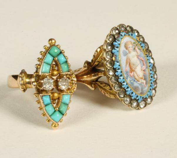 TWO VICTORIAN RINGS Image