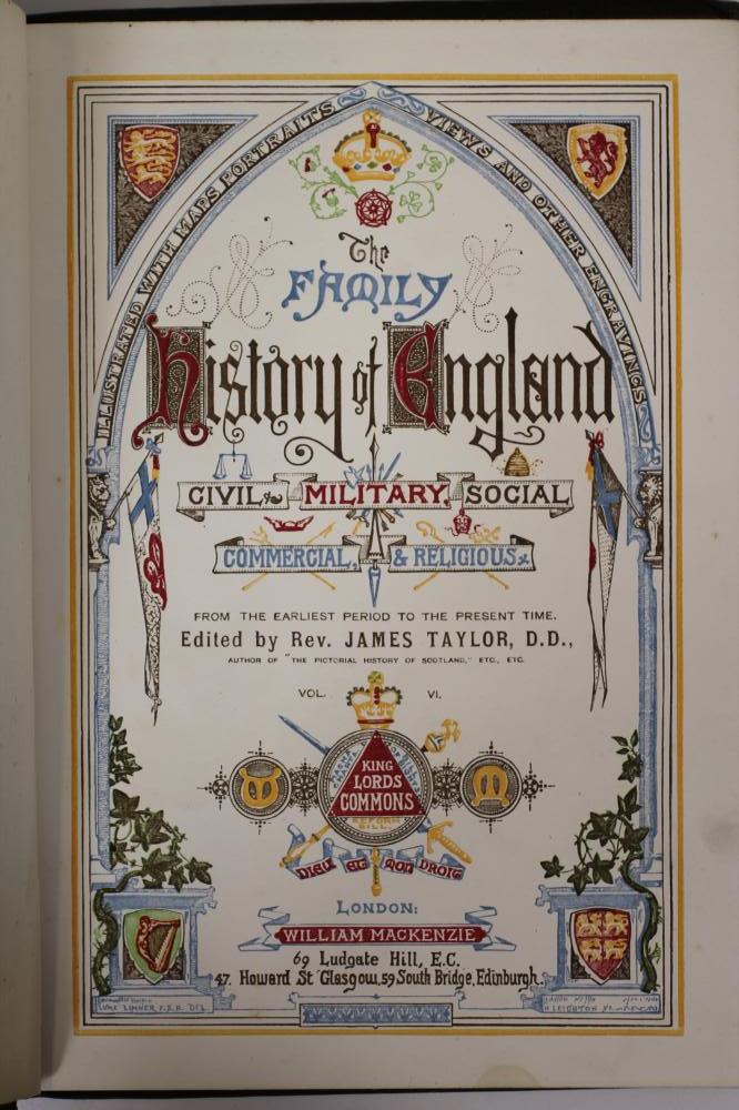 THE FAMILY HISTORY OF ENGLAND Image