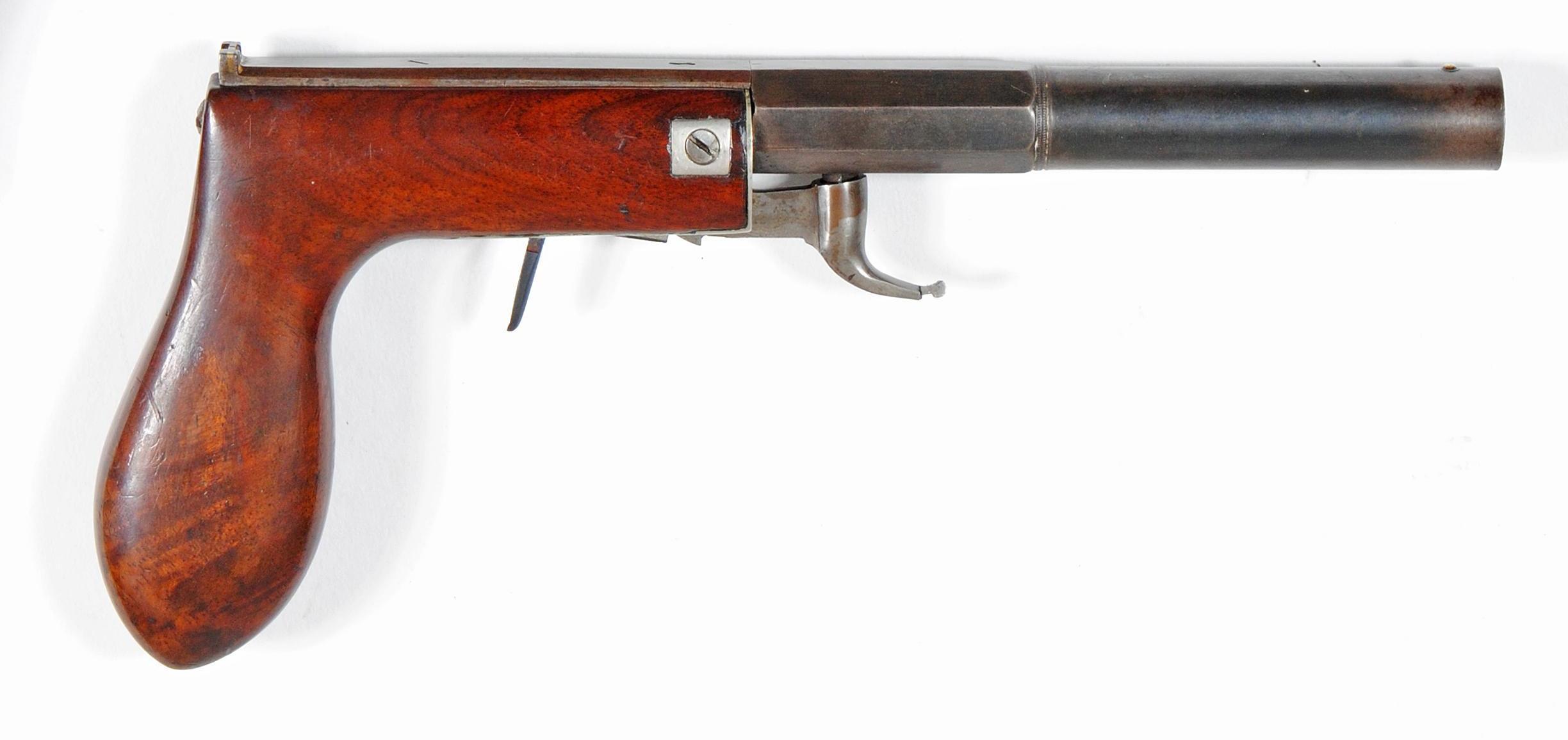 AN ASHTON PERCUSSION UNDERHAMMER PISTOL Image