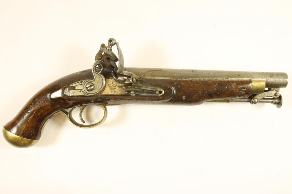A WILLIAM IV NEW LAND PATTERN FLINTLOCK PISTOL Image