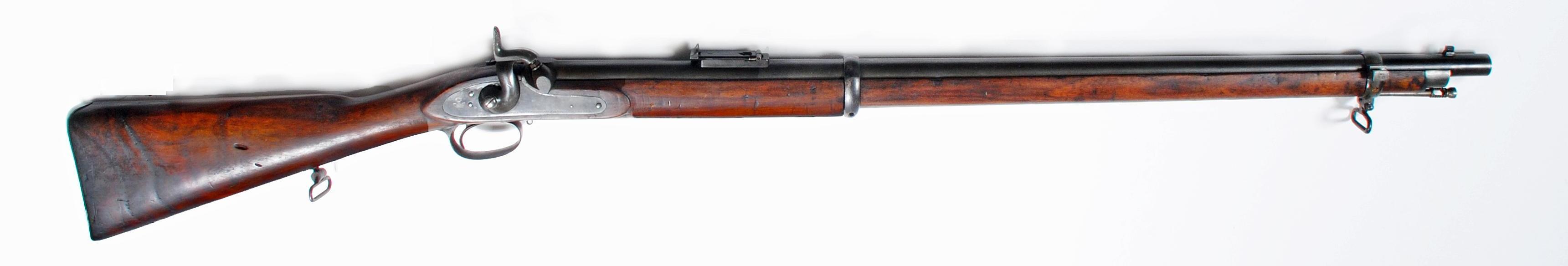 A WHITWORTH COMPANY PERCUSSION RIFLE Image