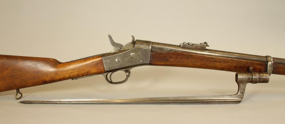 A REMINGTON ROLLING BLOCK RIFLE Image