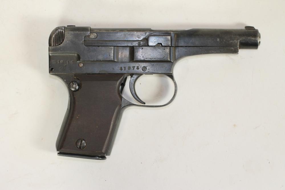 A DEACTIVATED NAMBU TYPE 94 WWII JAPANESE PISTOL Image