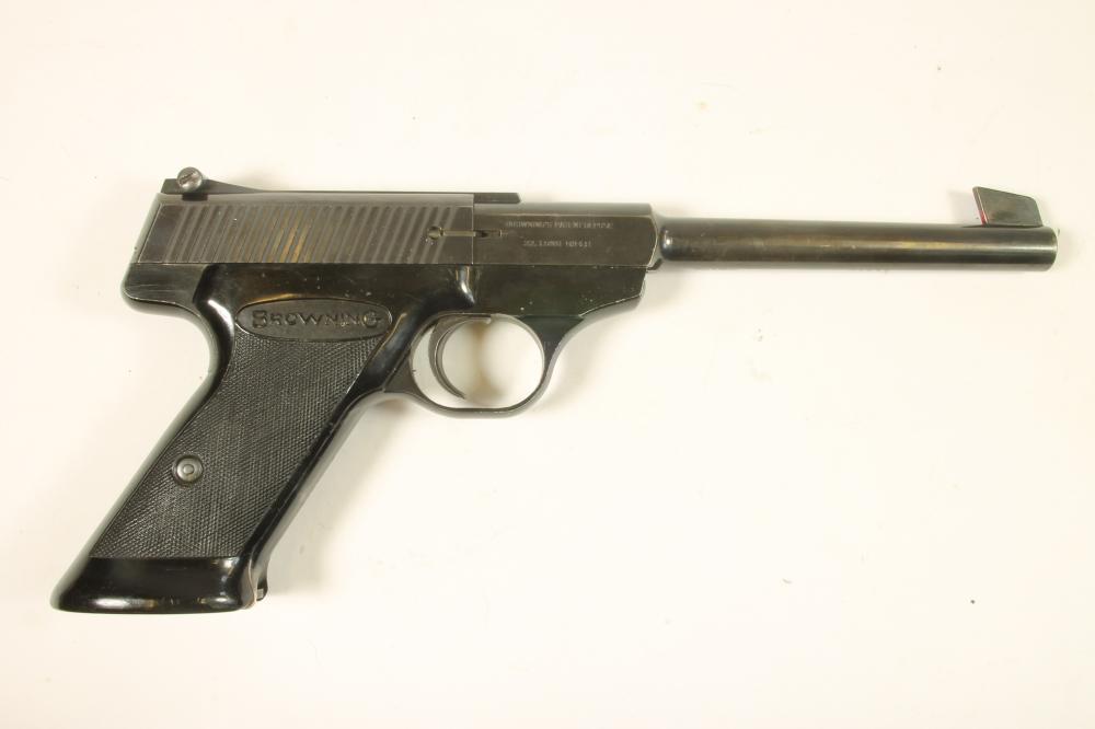 A DEACTIVATED .22LR SEMI-AUTOMATIC BROWNING PISTOL Image