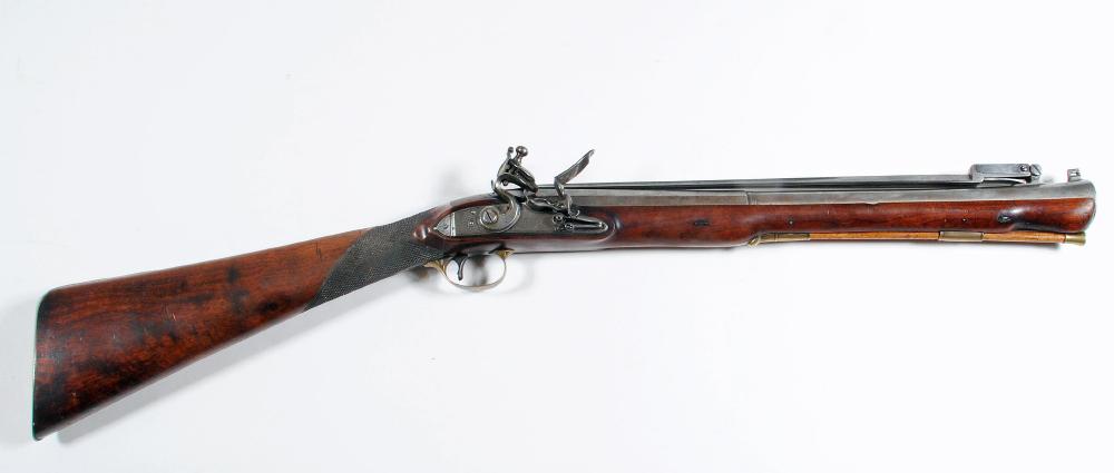 A FLINTLOCK BLUNDERBUSS BY BOLTON Image