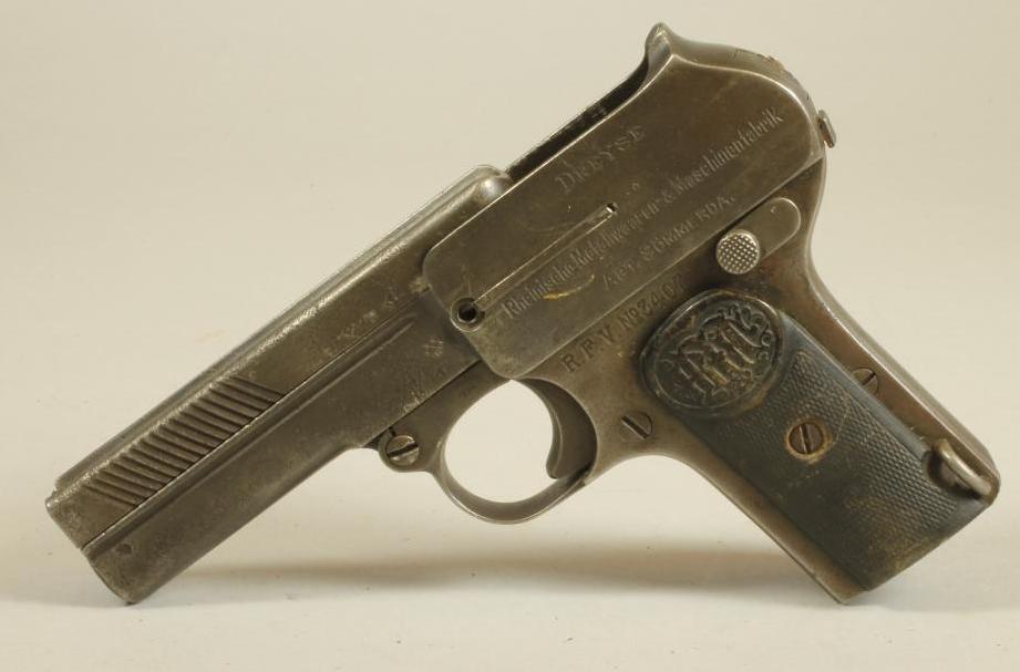 A DEACTIVATED DREYSE M1907 GERMAN PISTOL Image