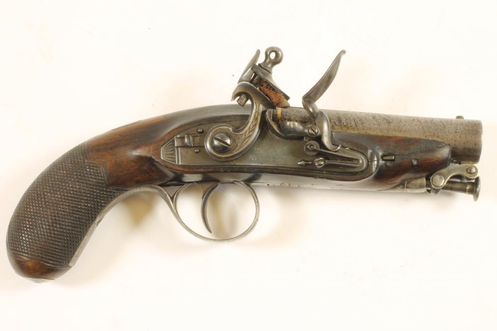AN IRISH FLINTLOCK PISTOL BY NEWMAN Image