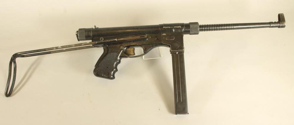 A DEACTIVATED BELGIAN VIGNERON M2 SUBMACHINE GUN Image