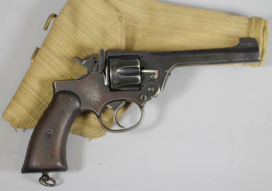 A DEACTIVATED ENFIELD MK 1 1939 REVOLVER Image