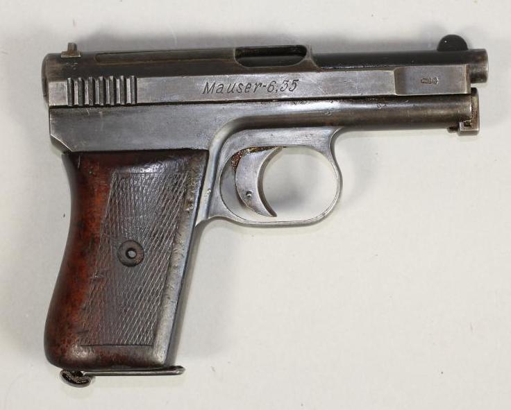 A DEACTIVATED MODEL 1914 MAUSER SEMI-AUTOMATIC PISTOL Image
