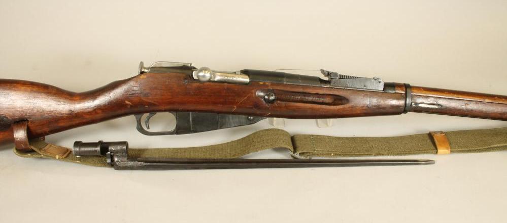 A DEACTIVATED MOSIN NAGANT BOLT ACTION RIFLE Image