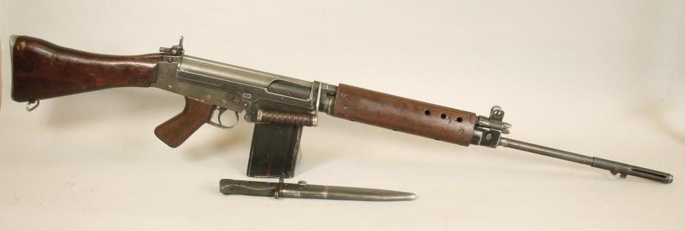 A DEACTIVATED 7.62MM L1A1 SELF LOADING RIFLE Image