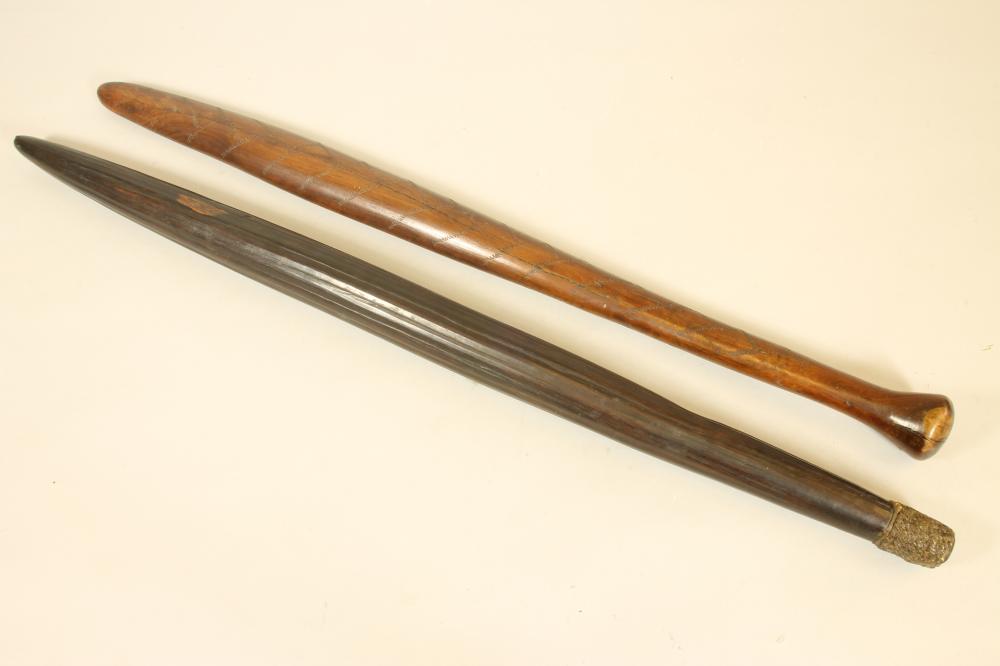 AN AUSTRALIAN ABORIGINAL NULLA NULLA CLUB Image