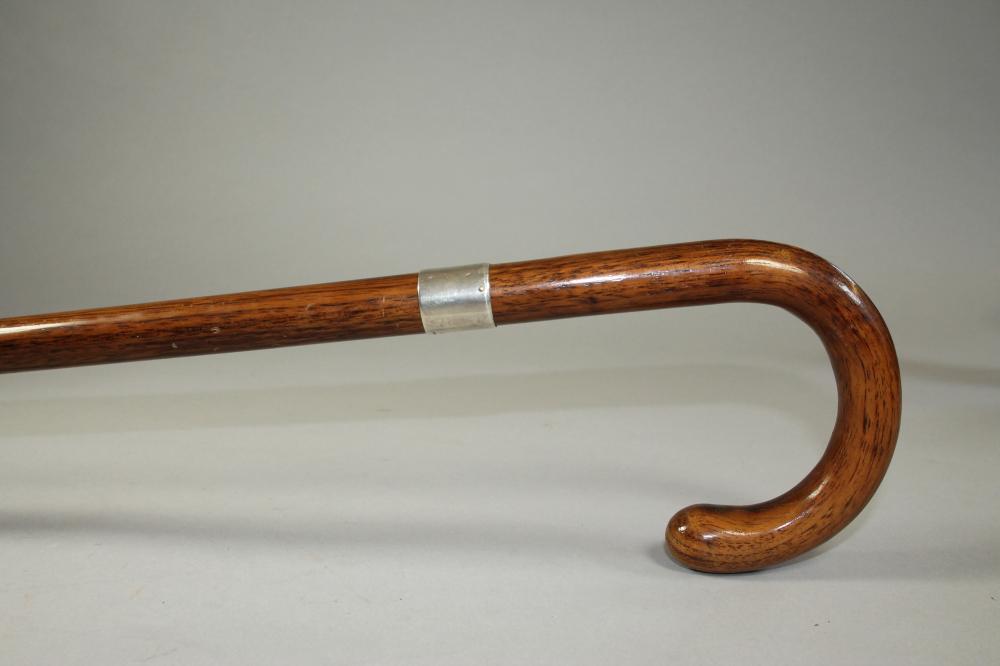 A SILVER MOUNTED SWORD STICK Image