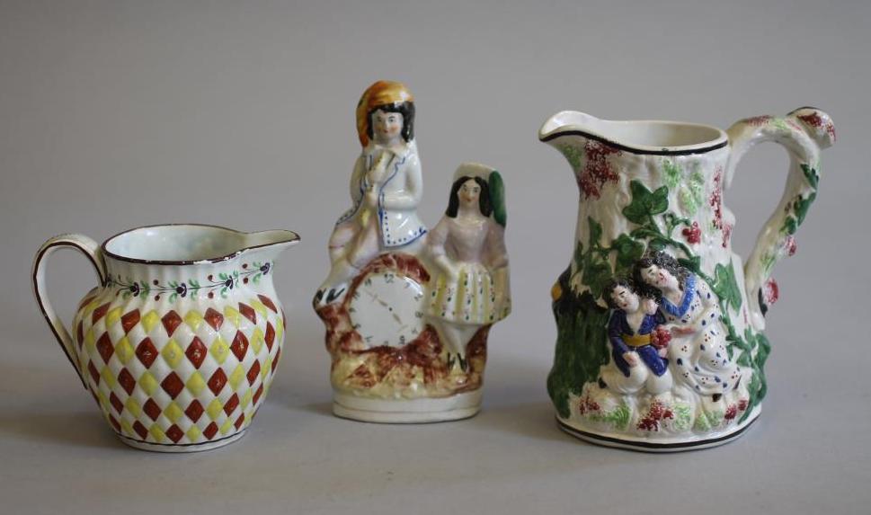 A PEARLWARE JUG Image