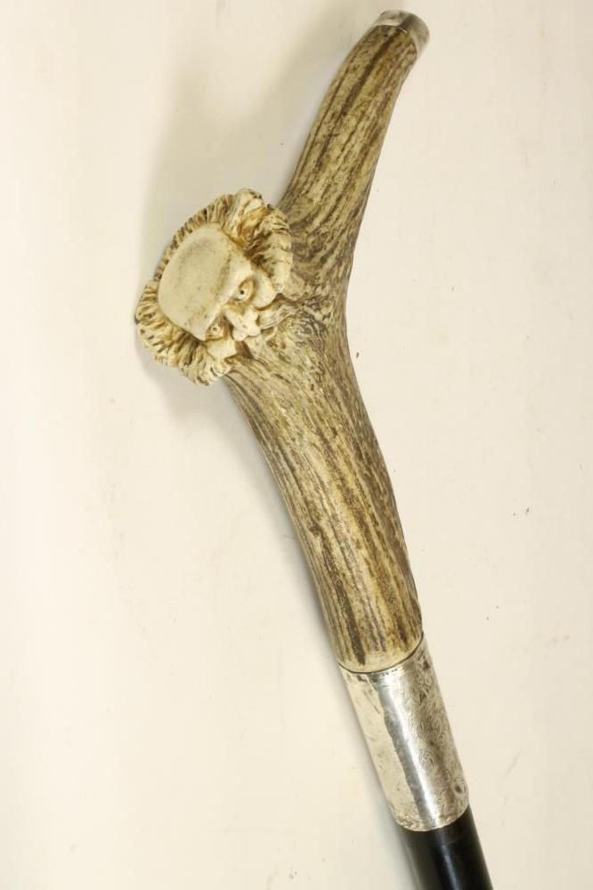 A LATE VICTORIAN SCOTTISH WALKING STICK Image