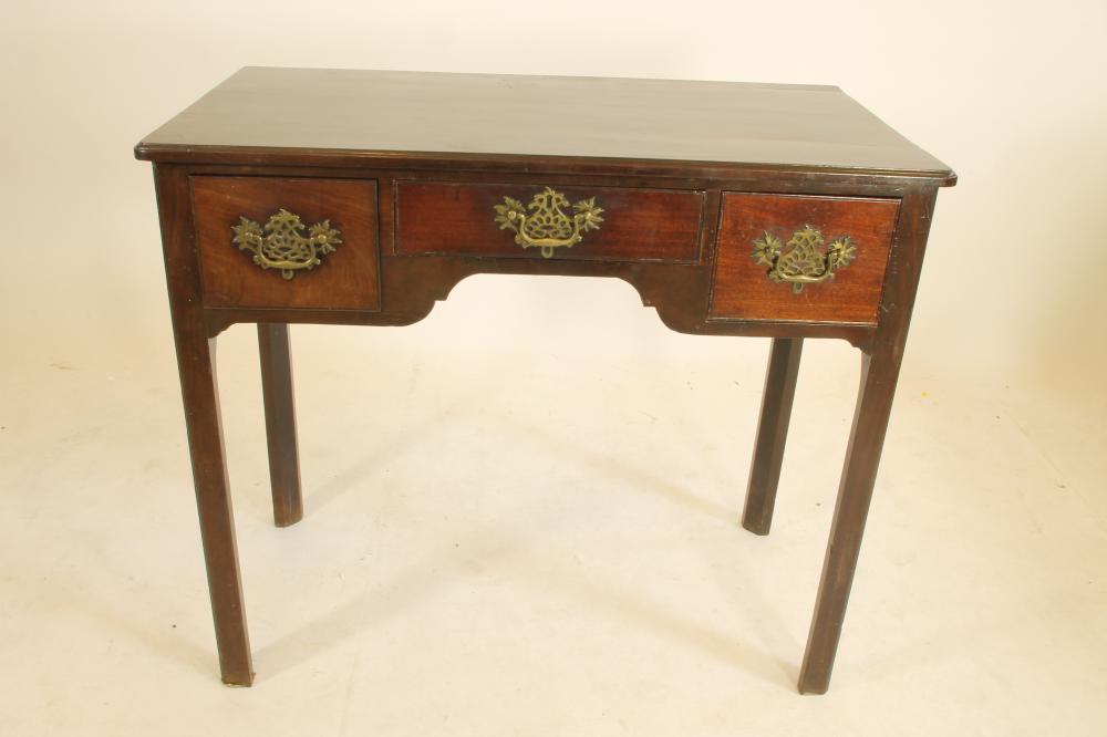 A MAHOGANY LOW BOY Image