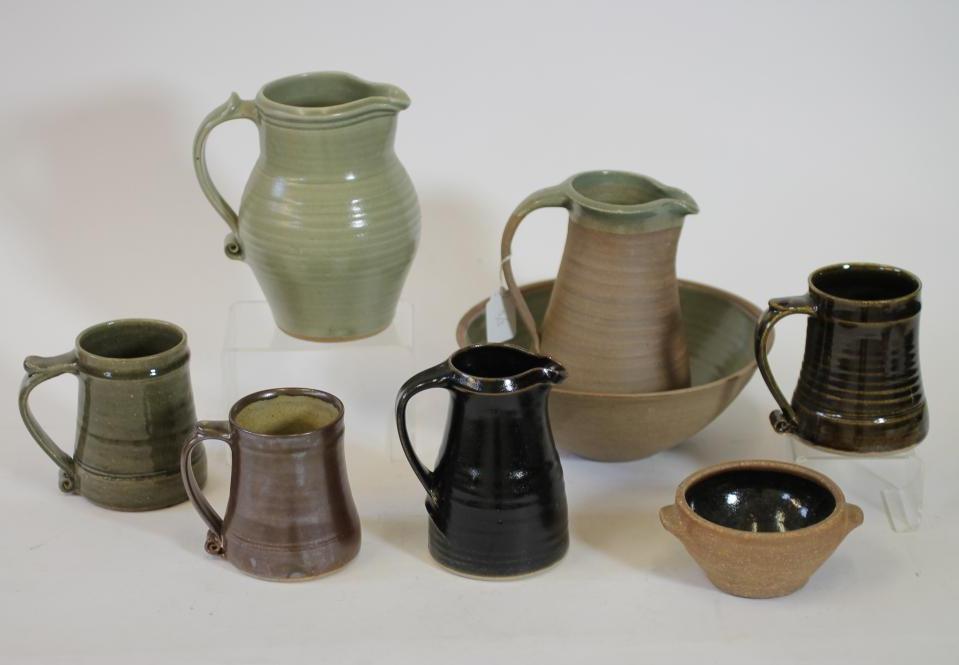 A COLLECTION OF ST IVES STONEWARE Image