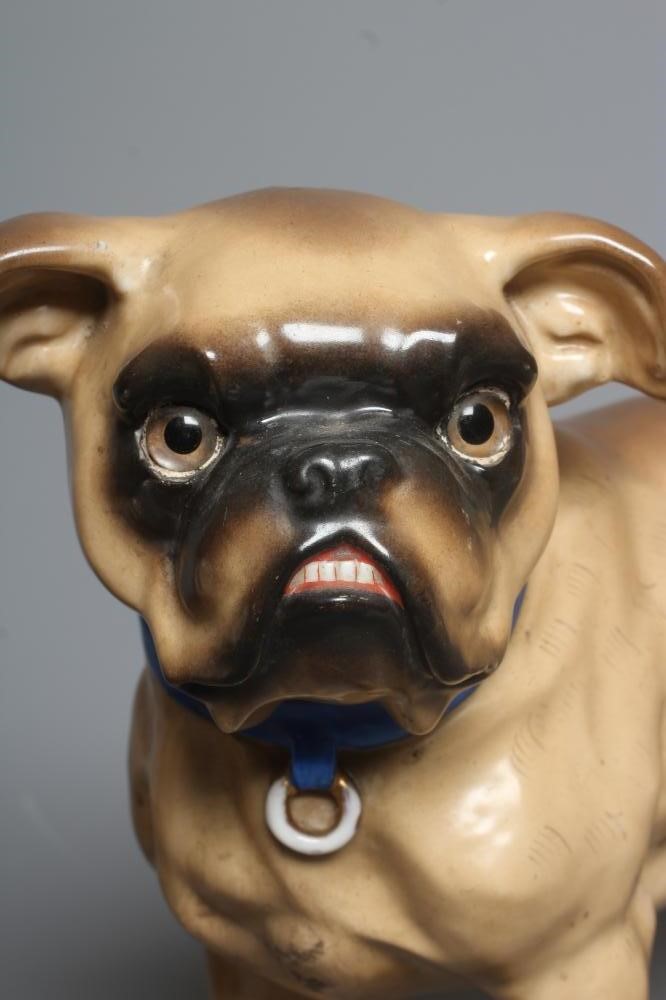 TWO ERNST BOHNE SOHNE PORCELAIN PUG DOGS Image