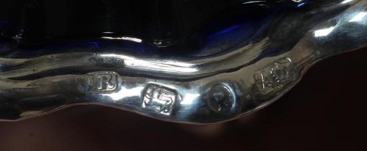 A PAIR OF EARLY VICTORIAN SILVER SALTS by Joseph Rodgers & Sons Image