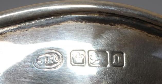 AN EDWARDIAN SILVER PEDESTAL BOWL by John Round & Son Ltd., Sheffield 1906, of wrythen fluted Image