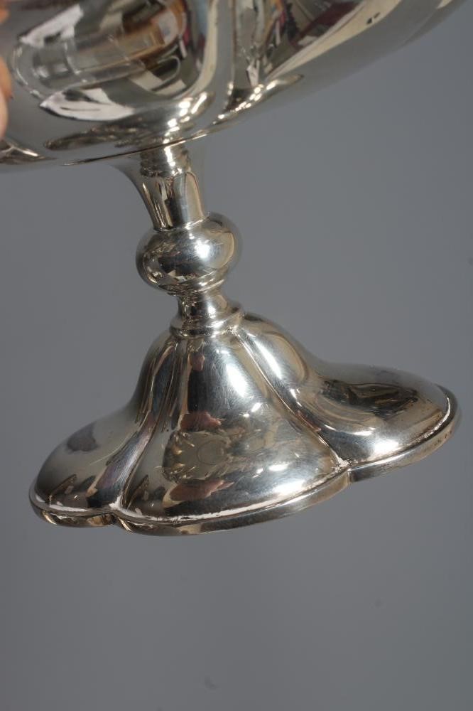 A LATE VICTORIAN SILVER SWEETMEAT DISH by Horace Woodward & Co Ltd. Image