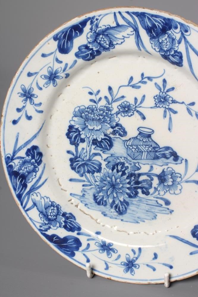A PAIR OF DELFT PLATES Image