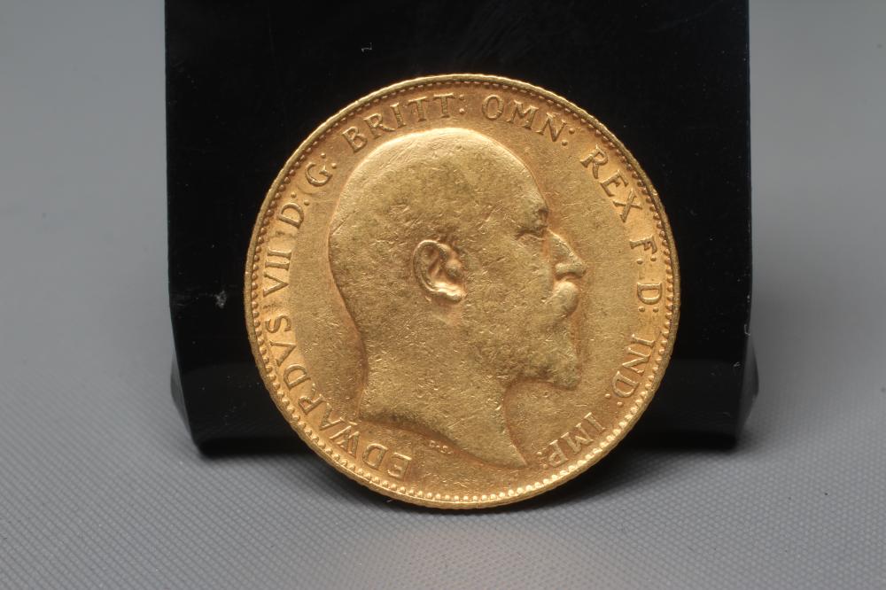 AN EDWARD VII SOVEREIGN, 1910, 8g (Est. plus 20% premium) Image
